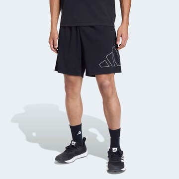 ADIDAS PERFORMANCE Regular Shorts in Schwarz: Vorderseite