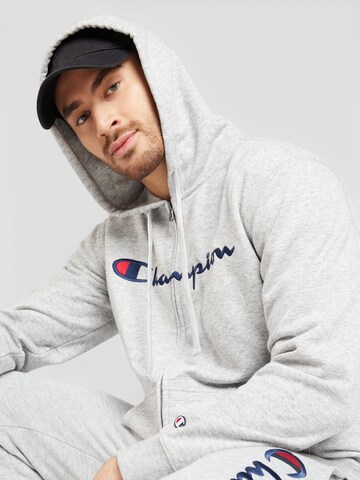 Champion Authentic Athletic Apparel Кофта на молнии в Серый