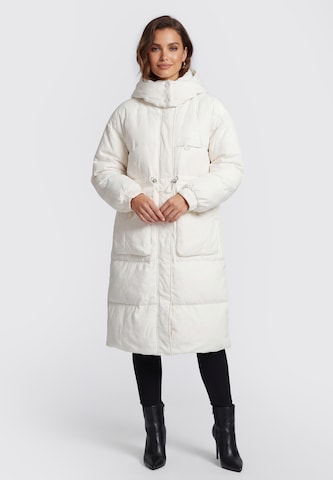 faina - Abrigo de invierno en blanco: frente