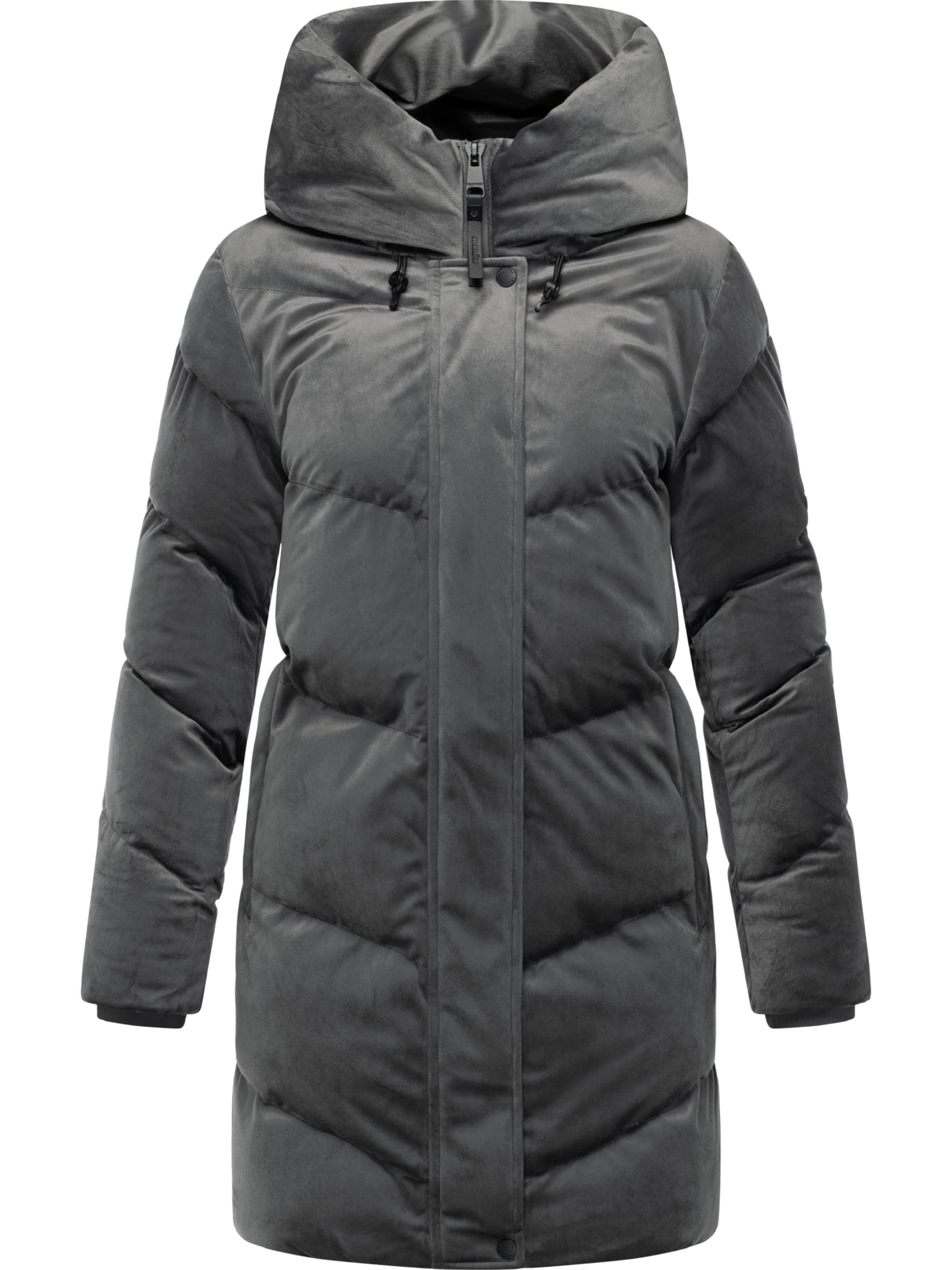 Ragwear Зимнее пальто 'Avelin' в Серый: спереди