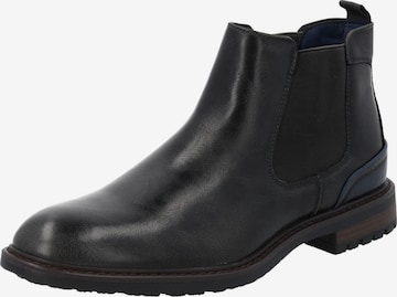 Palado Chelsea Boots 'Trisdan' in Schwarz: Vorderseite