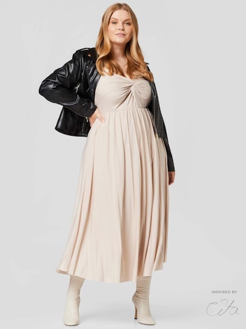 Guido Maria Kretschmer Curvy - Vestido 'Jolie' en beige