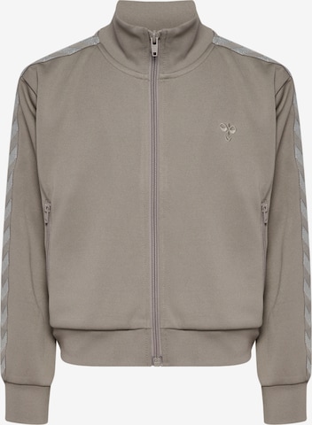 Hummel Sweat jacket in Grey: front