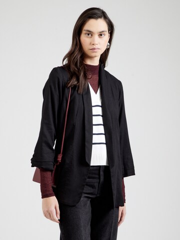 Blazer di PIECES in nero: frontale