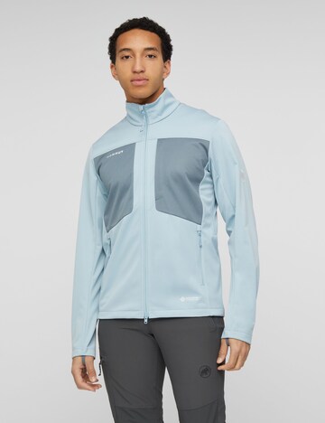 MAMMUT Outdoor jacket in Blue: front