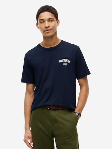 Maglietta 'MW0MW44878' di TOMMY HILFIGER in blu