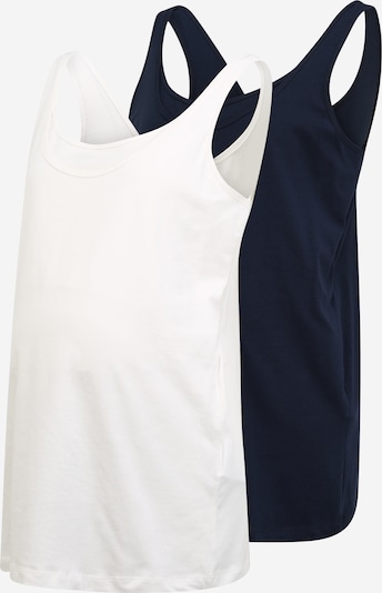 Mamalicious Curve Top 'SIA' in navy / weiß, Produktansicht