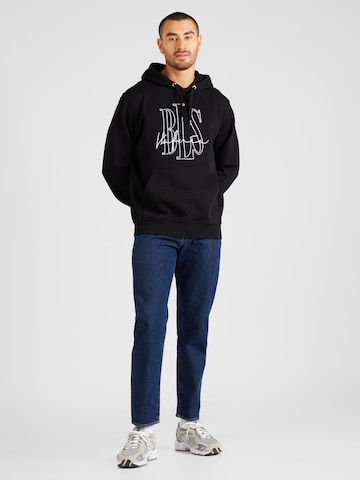 BLS HAFNIA Sweatshirt 'Outline' in Schwarz