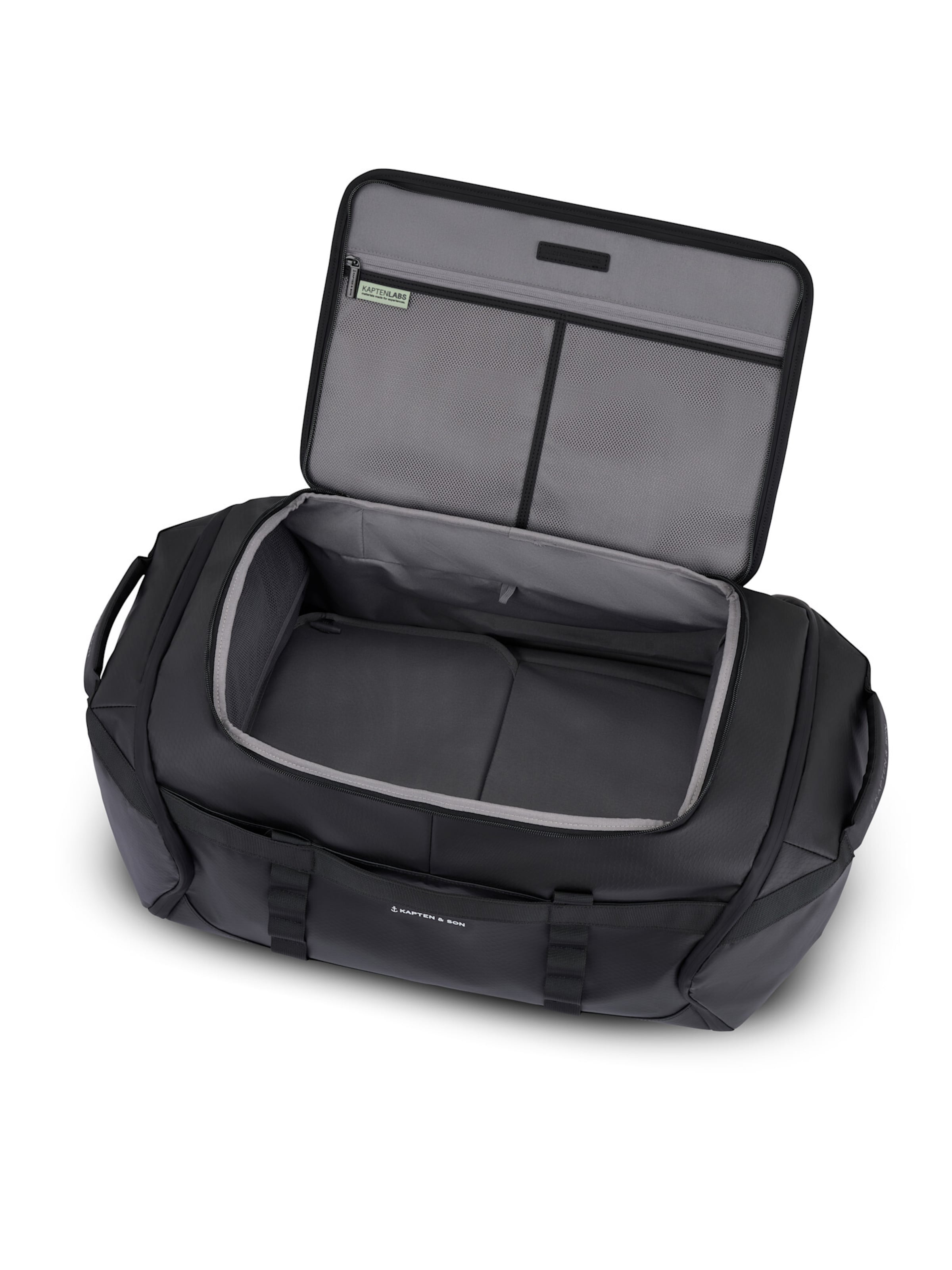 Kapten & Son Reisetasche 'Lisbon' in Schwarz
