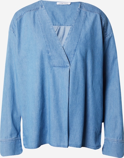 Bluză pe M ESPRIT pe albastru denim, Vizualizare produs