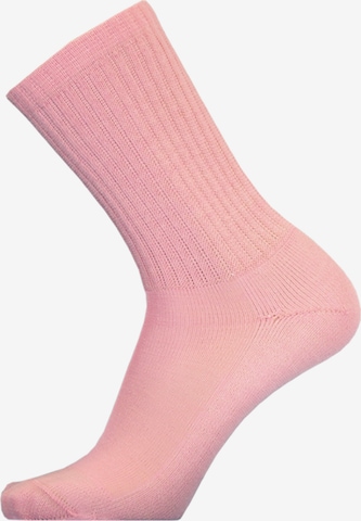 Uphill Sport Sportsocken in Pink: Vorderseite