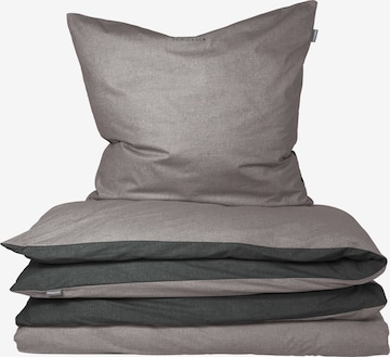 SCHIESSER Duvet Cover 'Doubleface Renforcé' in Grey: front