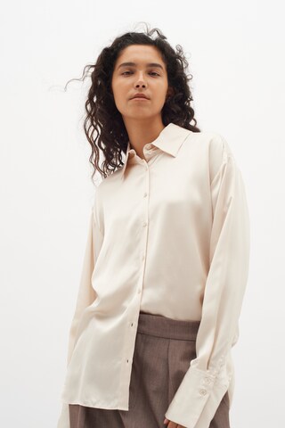 InWear Blouse in Beige: voorkant