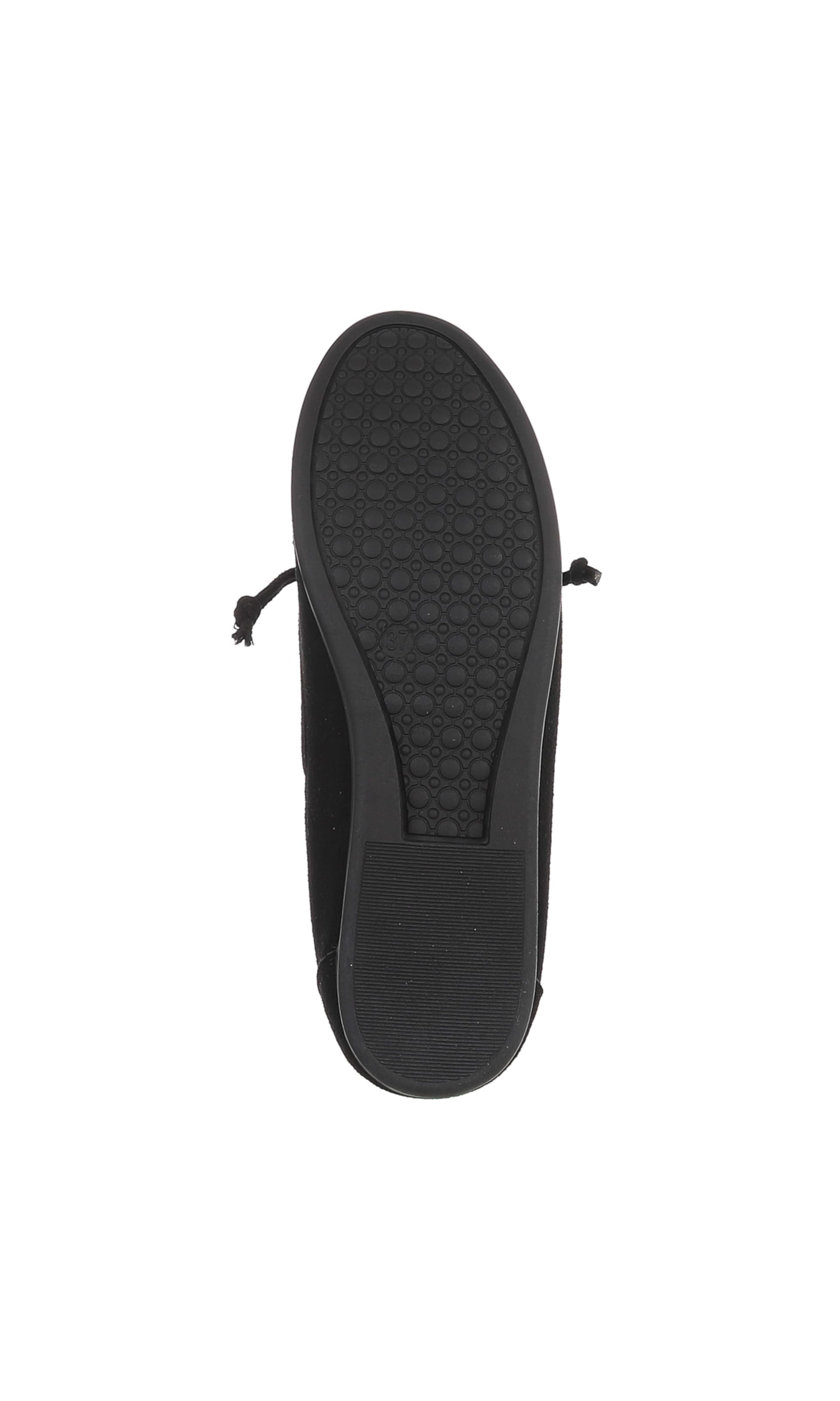 Ital-Design Moccasins in Black