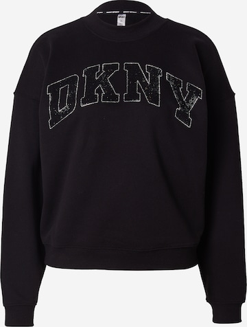 DKNY Performance Športová mikina - Čierna: predná strana