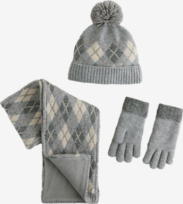 mišri Next Rinkinys 'Mütze, Schal und Handschuhe': priekis