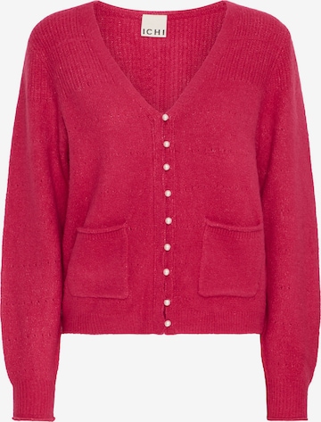 ICHI Kardigan 'BANISE' w kolorze różowy: przód