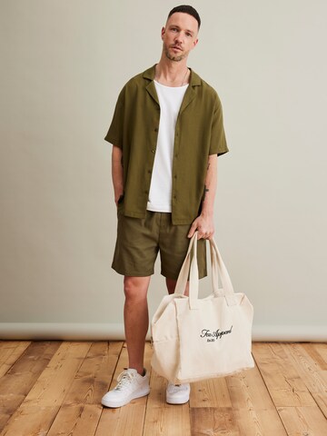 DAN FOX APPAREL Shopper 'Finnley' i hvid