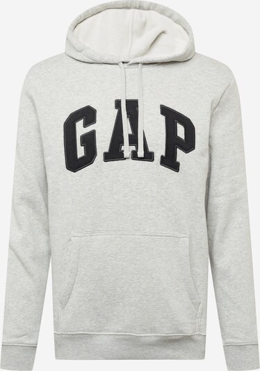 GAP Sweat-shirt en gris clair / noir, Vue avec produit