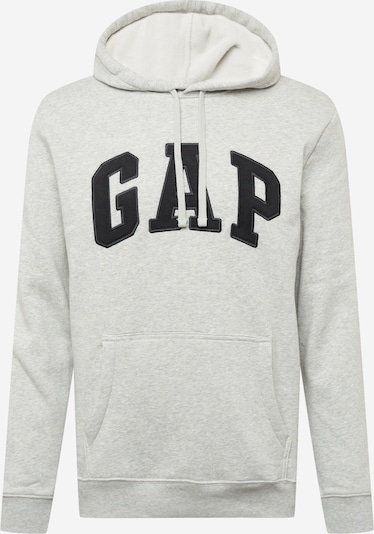GAP Sweatshirt i lysegrå / svart, Produktvisning