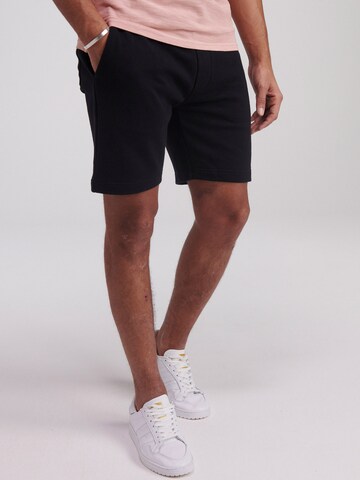 Shiwi Regular Trousers 'Steve' in Black: front