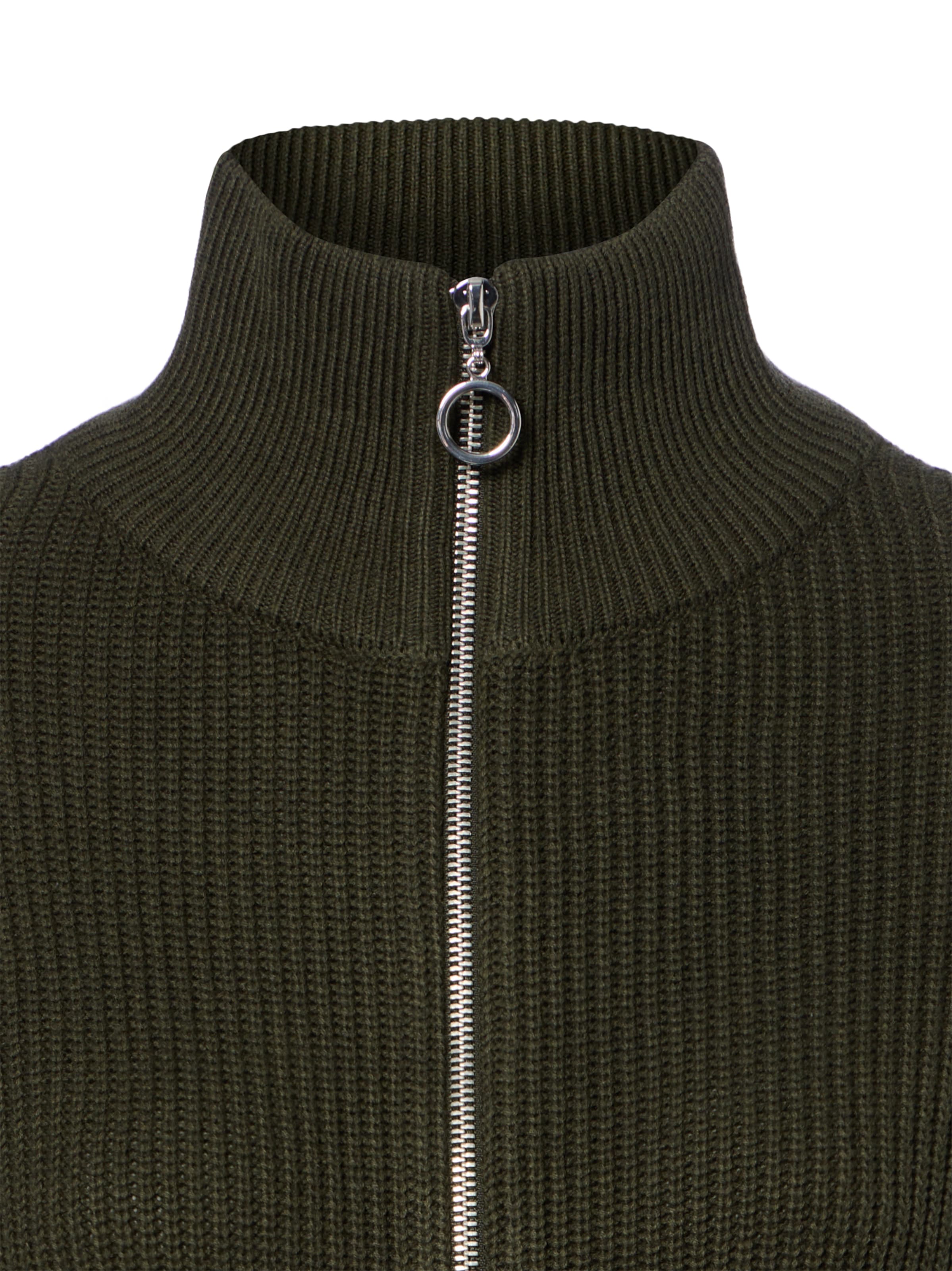 Franco Callegari Gebreid vest in Groen
