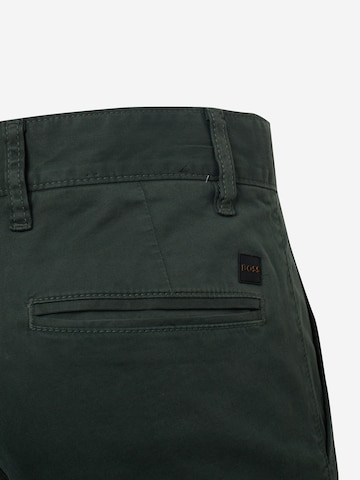 BOSS Orange Slim fit Chino trousers 'Taber' in Green