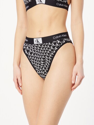 Slip de la Calvin Klein Underwear pe negru: față