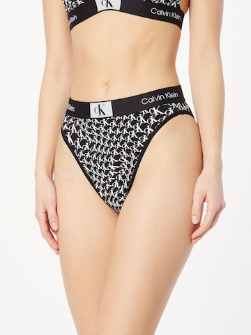 Calvin Klein Underwear Figi w kolorze czarny: przód