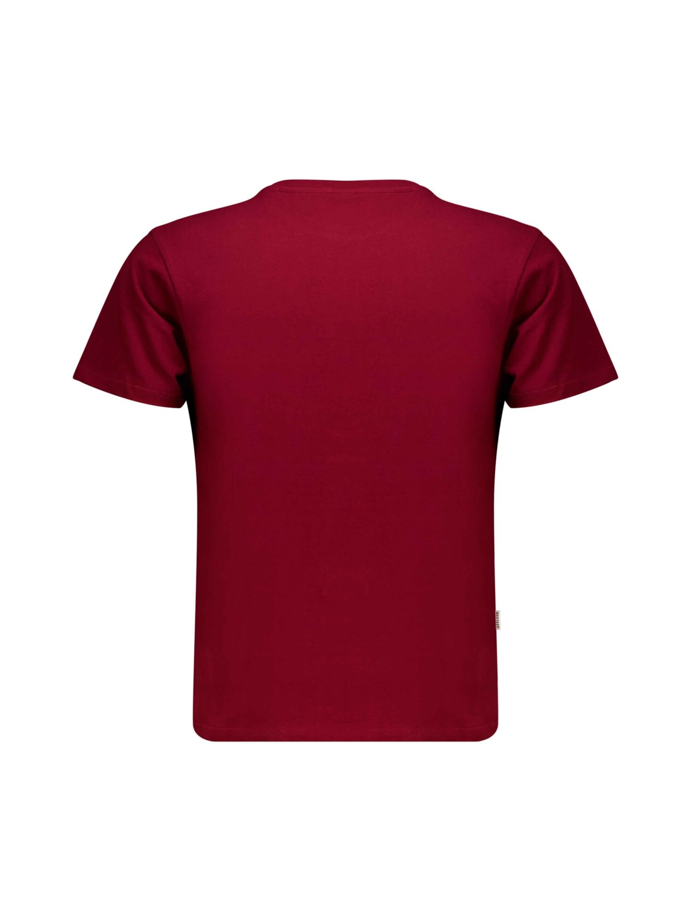 T-Shirt 'Badass' Deeluxe en rouge