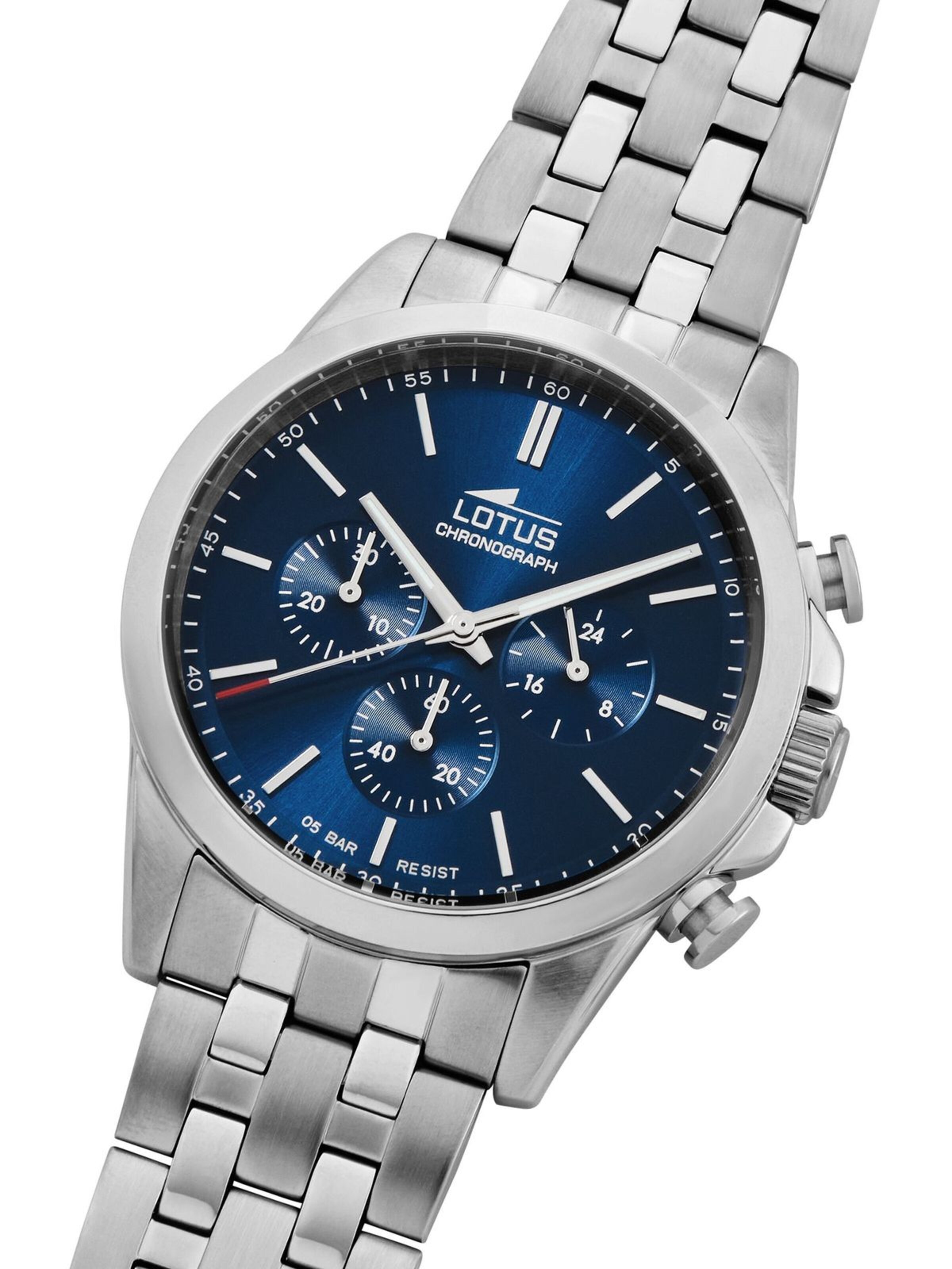 Lotus Analog Watch 'Chronograph Chrono' in Blue