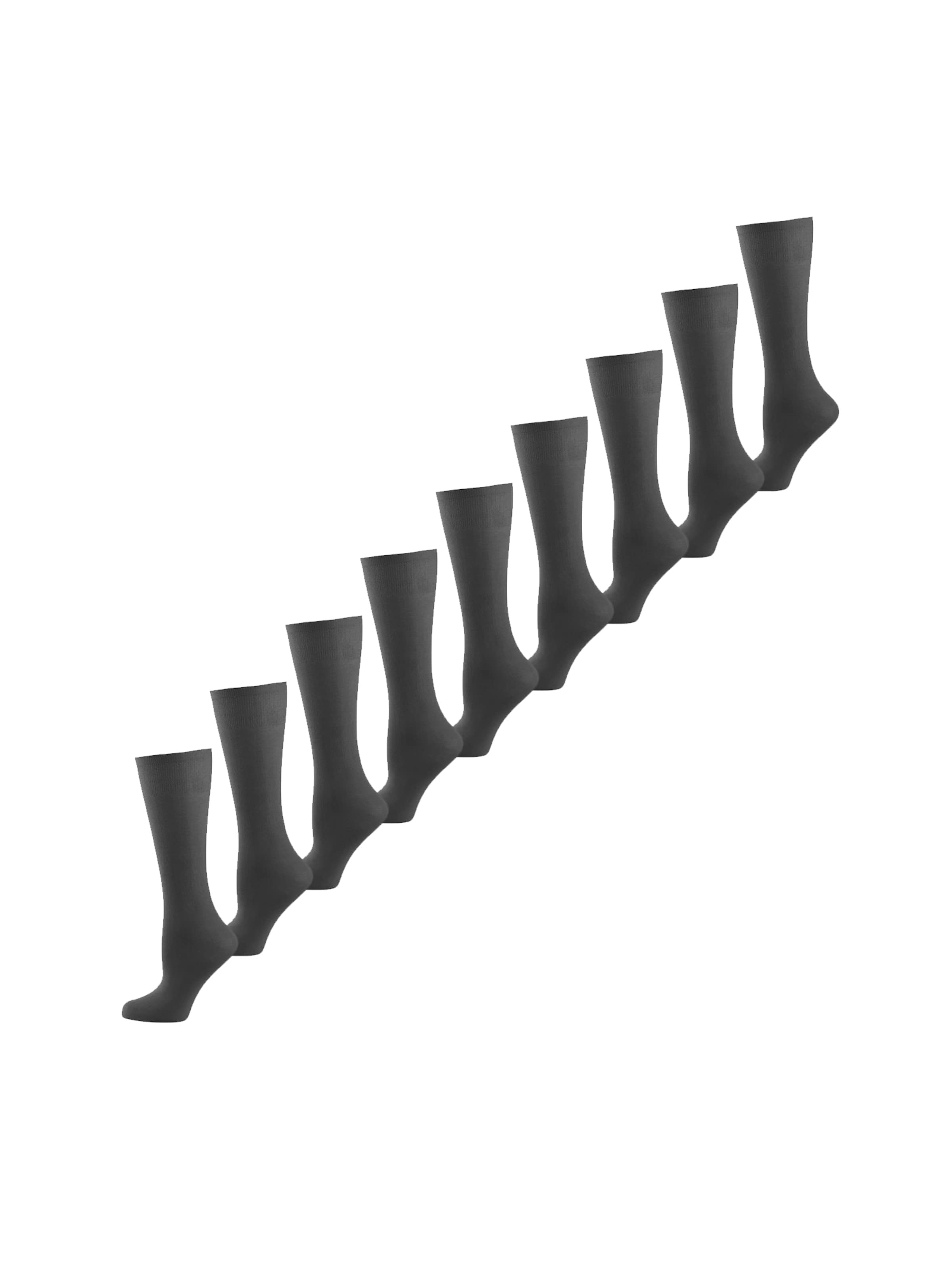 Nur Die Kniekousen in Grijs: voorkant