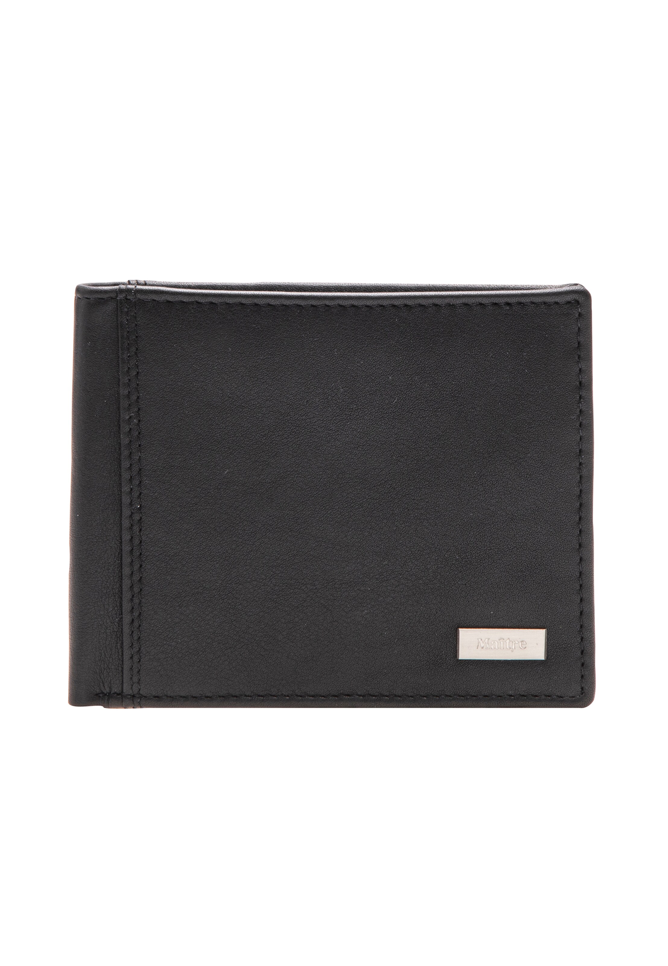 Maître Wallet 'Fusto Gilbrecht' in Black: front