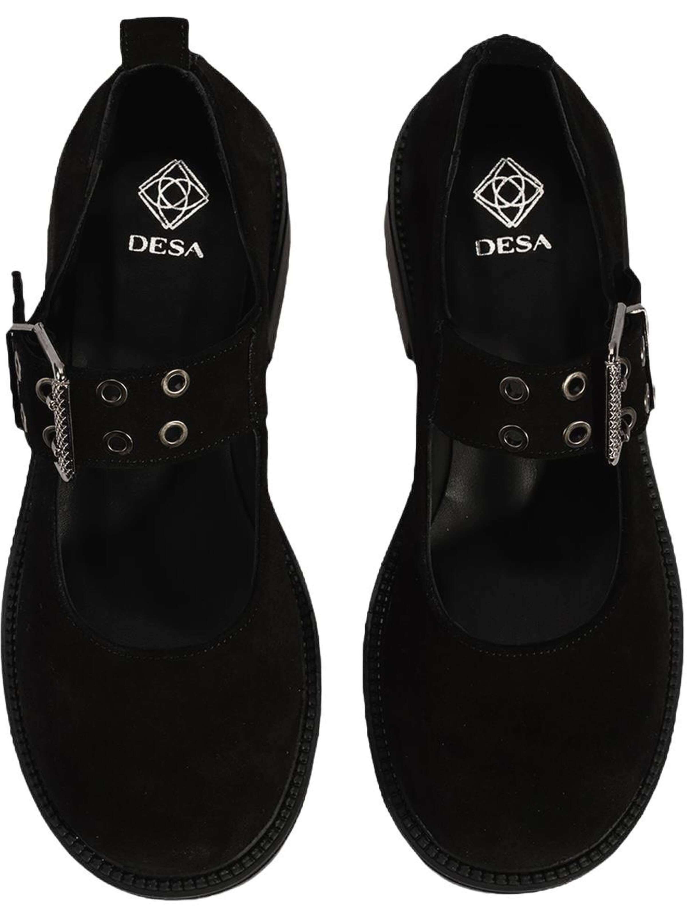 Desa - Zapatillas 'Slip-Ons' en negro