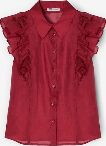 MOTIVI Blouse in Rood: voorkant