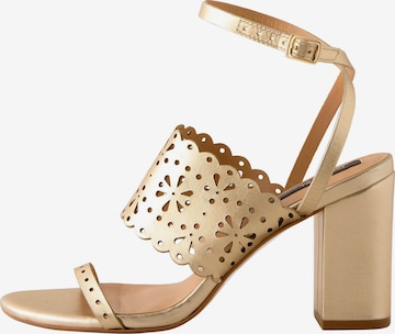 Sandales 'Tabitha Simmons x Next Dahlia' Next en or : devant