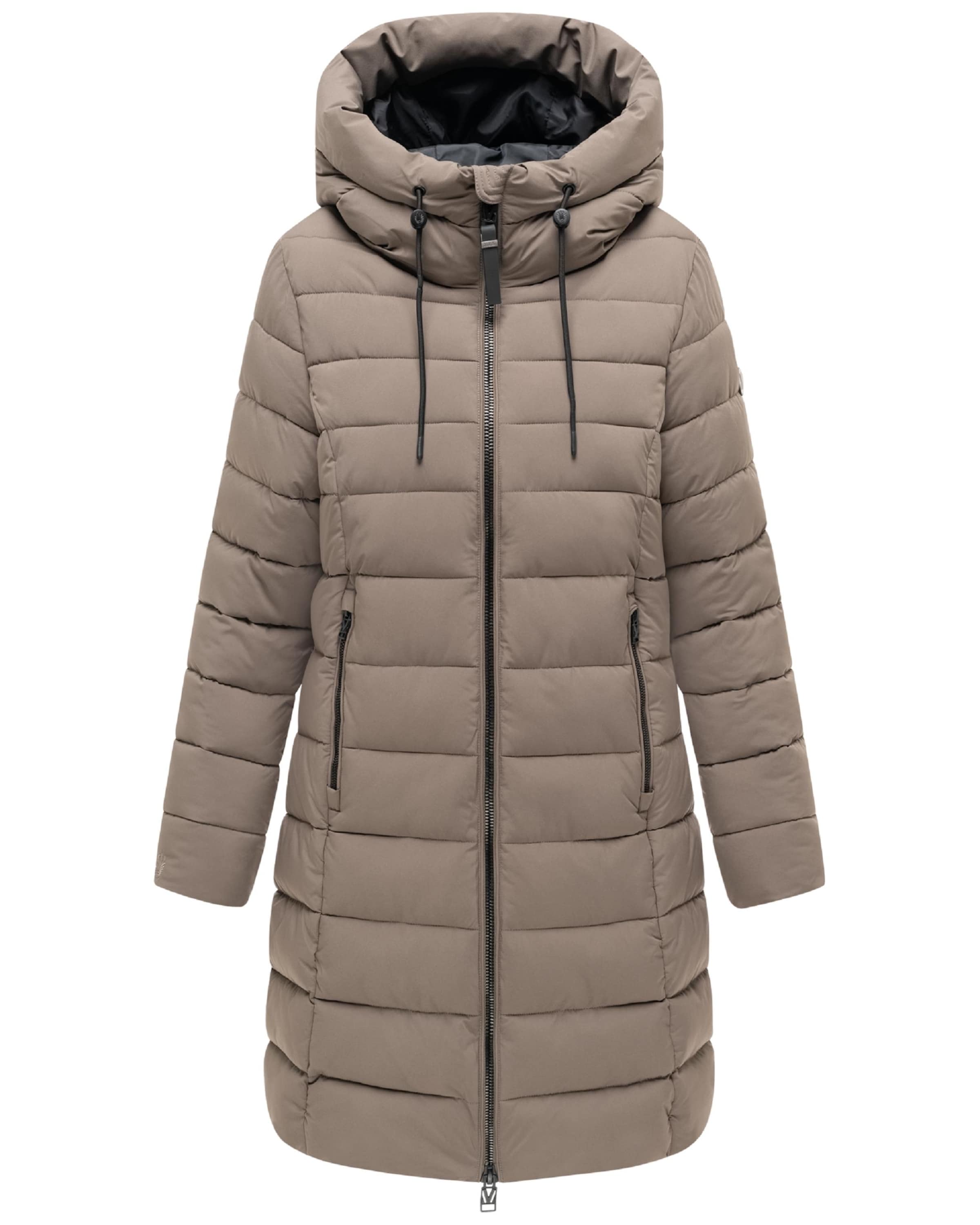 Manteau fonctionnel 'Nanoraa 16' MARIKOO en marron : devant
