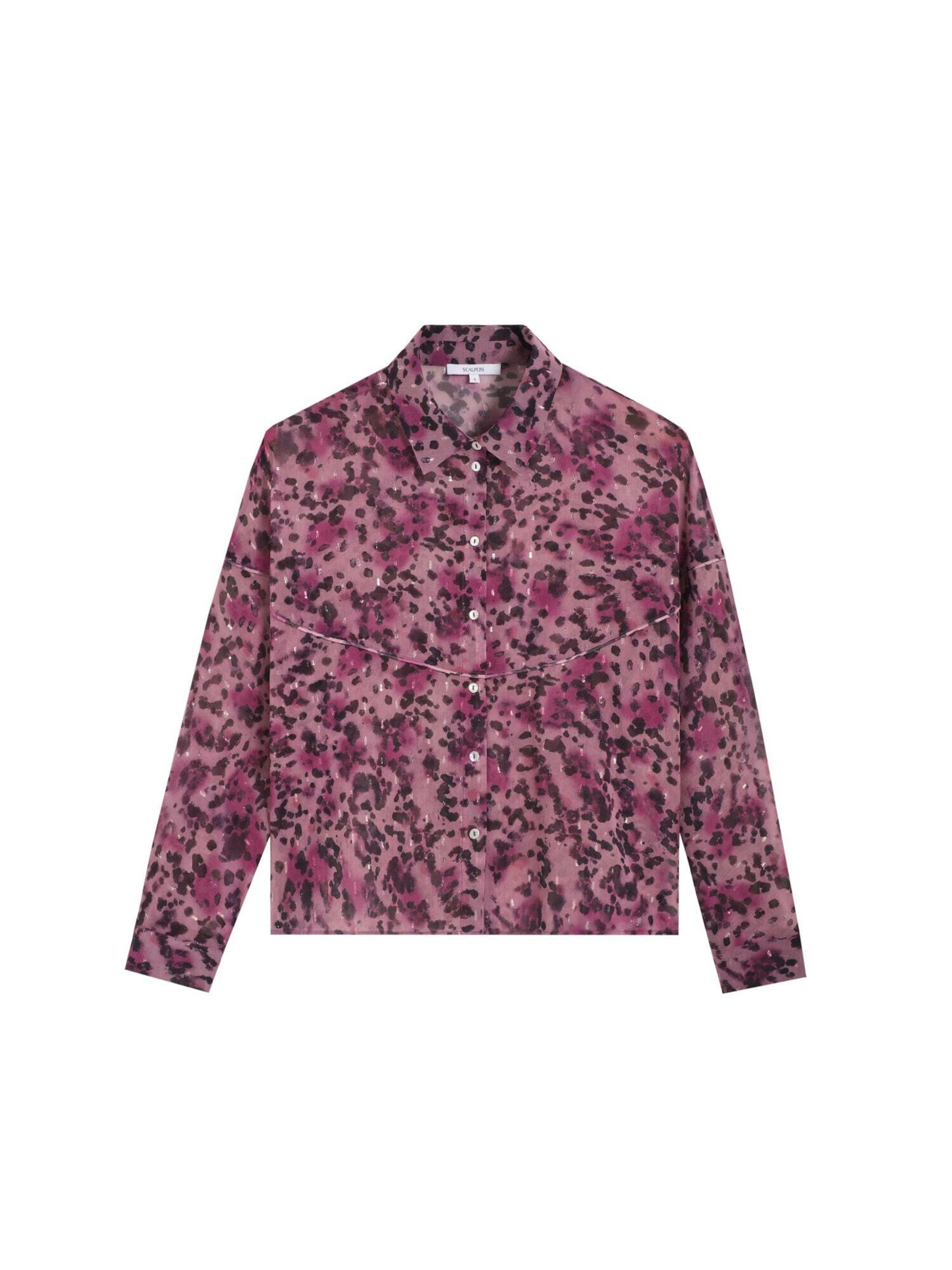 Scalpers Halenka – fialová: přední strana