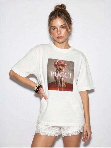 Maglietta 'T-Shirts' di Bianco Lucci in bianco
