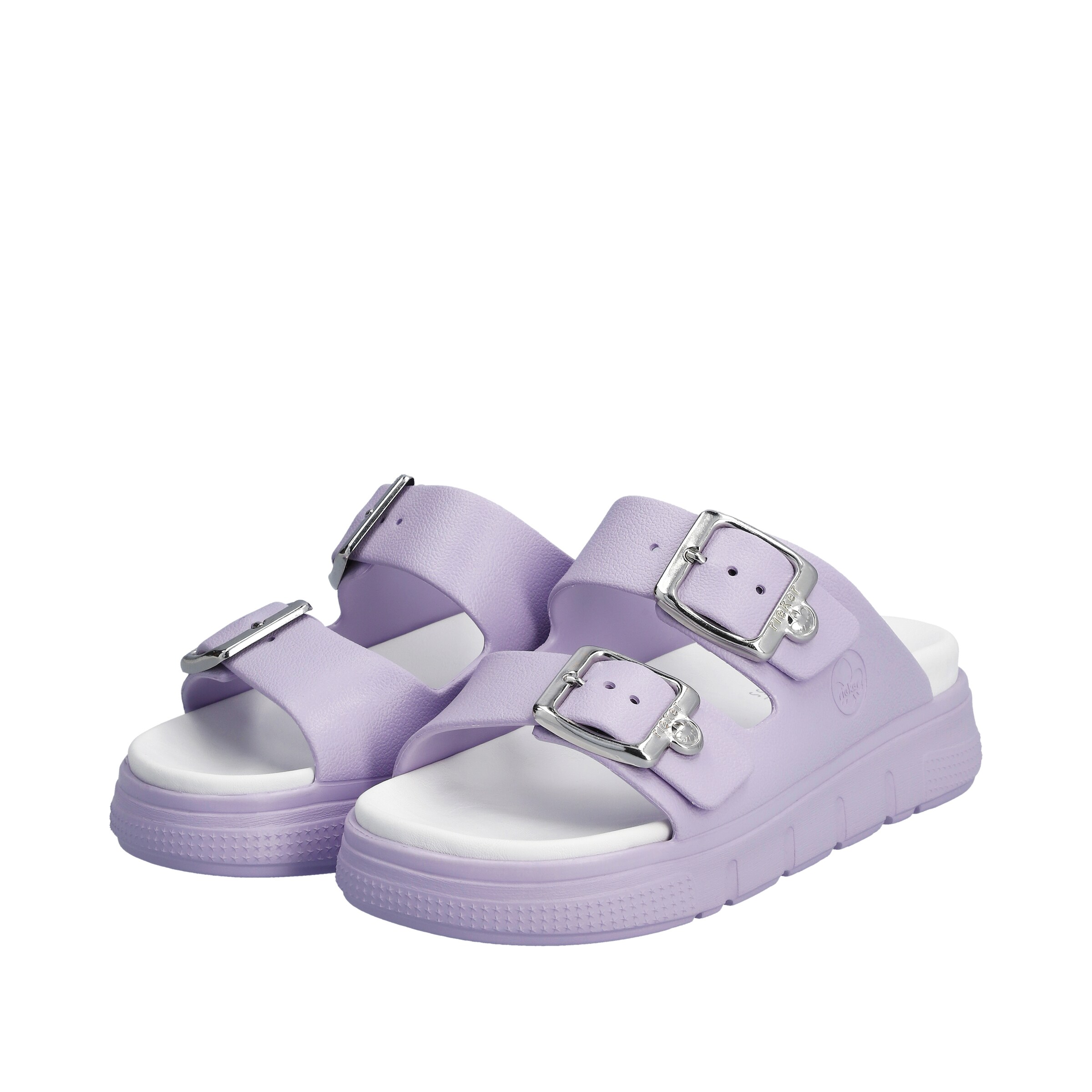 Rieker Pantolette in Lila