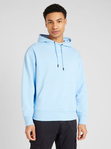 BOSS Sweatshirt in Blauw: voorkant