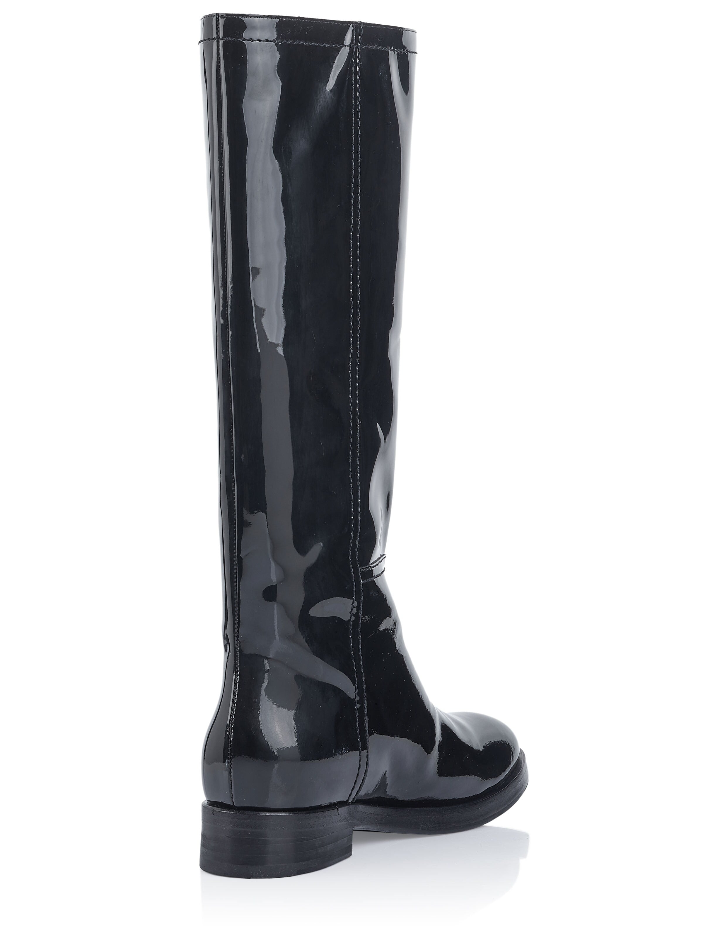 POLLINILežerne čizme 'Pollini Stiefel' - crna boja