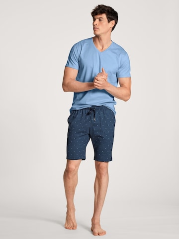 CALIDA Pajama Pants 'Remix Basic Sleep' in Blue
