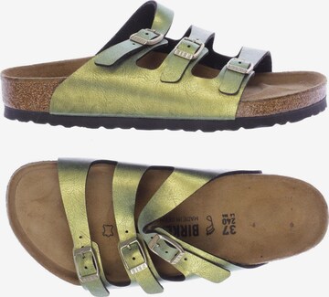 BIRKENSTOCK Sandalen 37 in Gold: predná strana