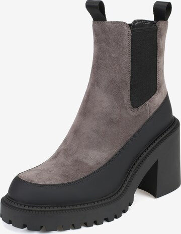 Ekonika Chelsea Boots in Grey: front