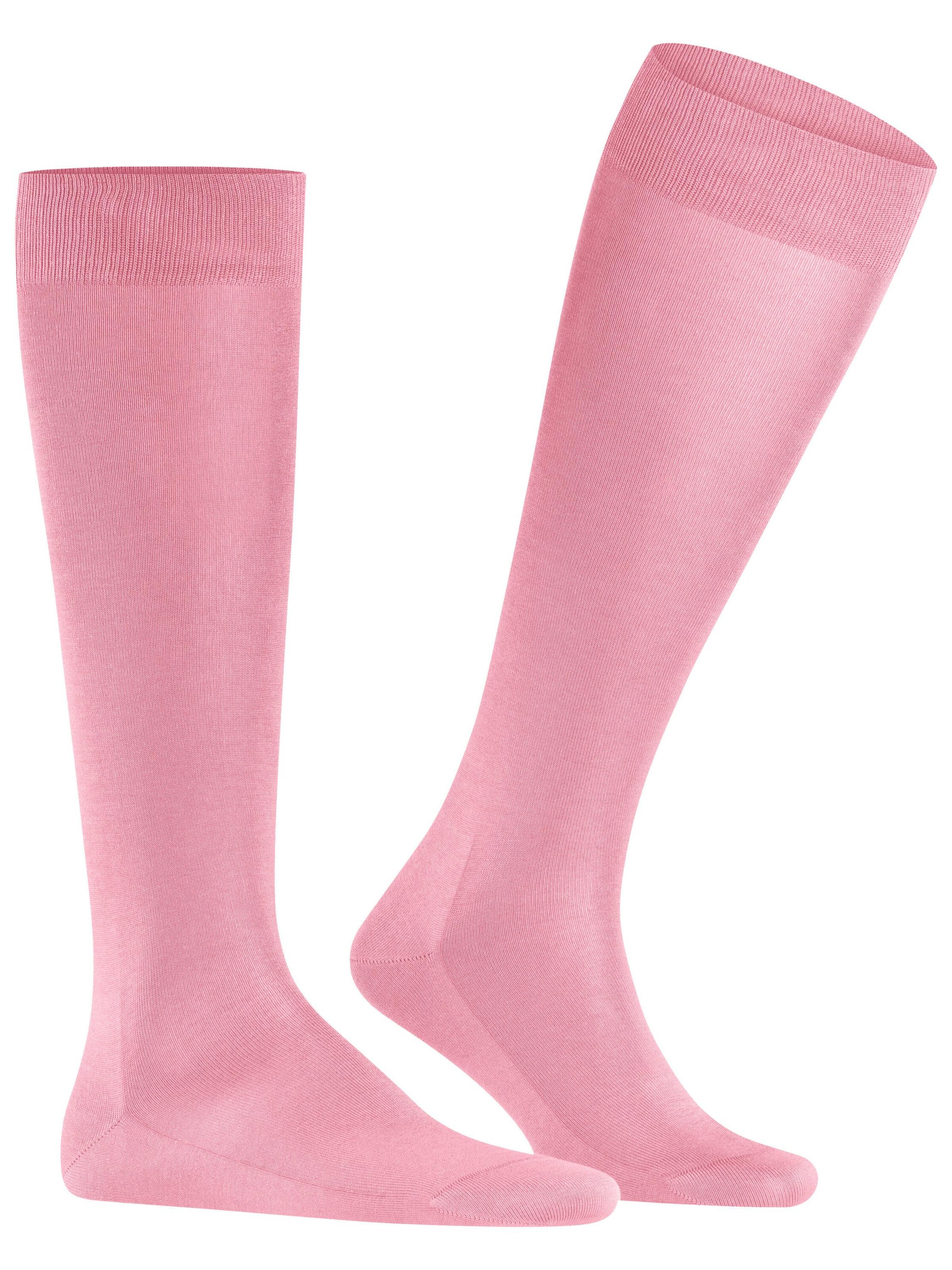 FALKE Knee High Socks 'Tiago' in Pink