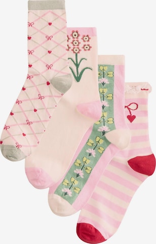 Cath Kidston Sukat värissä vaaleanpunainen: etupuoli