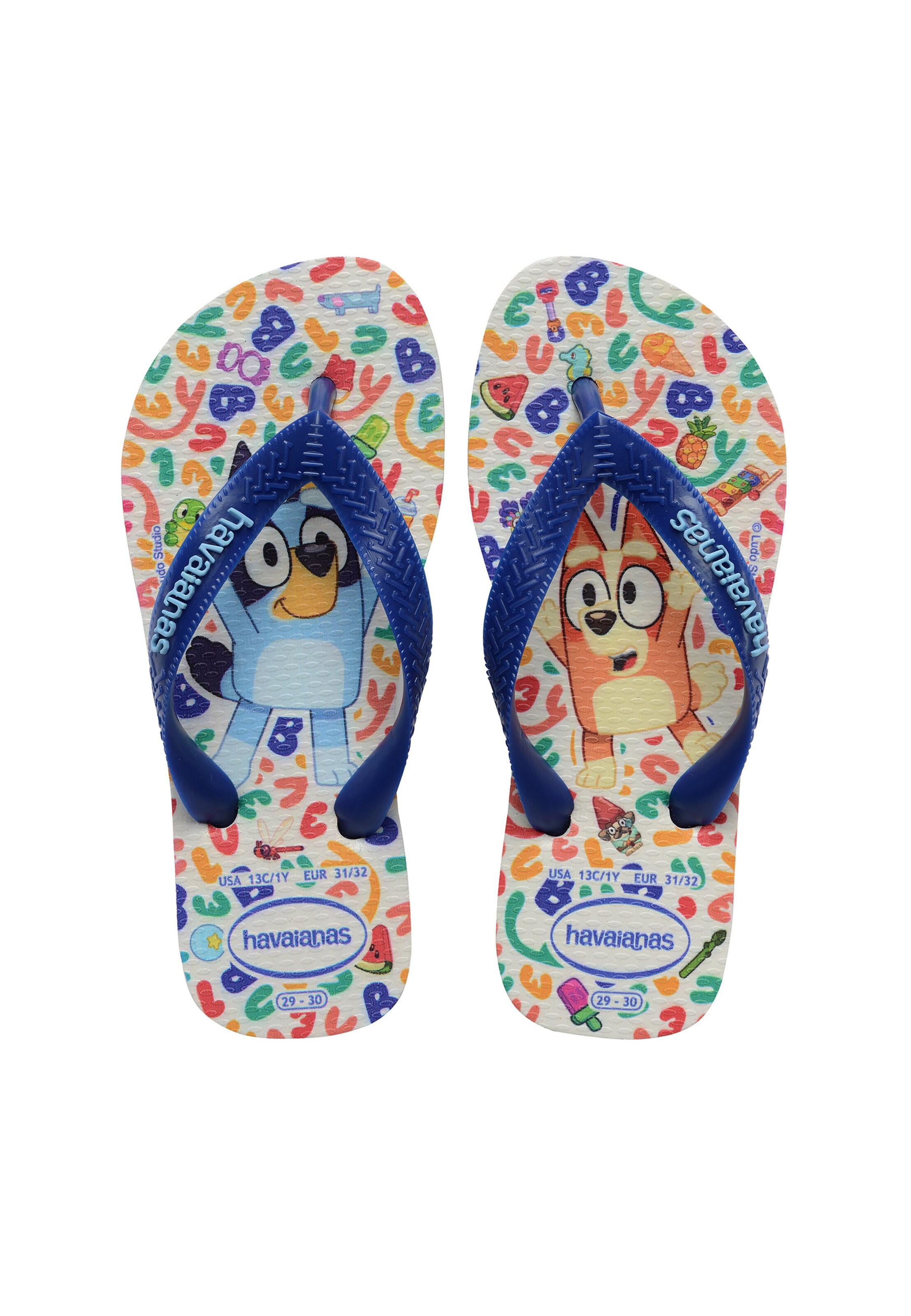 Chaussures ouvertes 'KIDS BLUEY' HAVAIANAS en mélange de couleurs