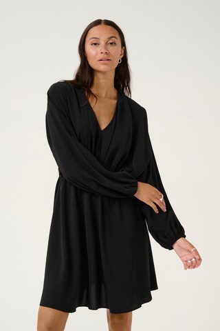 Robe 'Rie' Kaffe en noir : devant