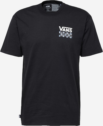 VANS - Camisa 'OFF THE WALL CHECKER' em preto: frente